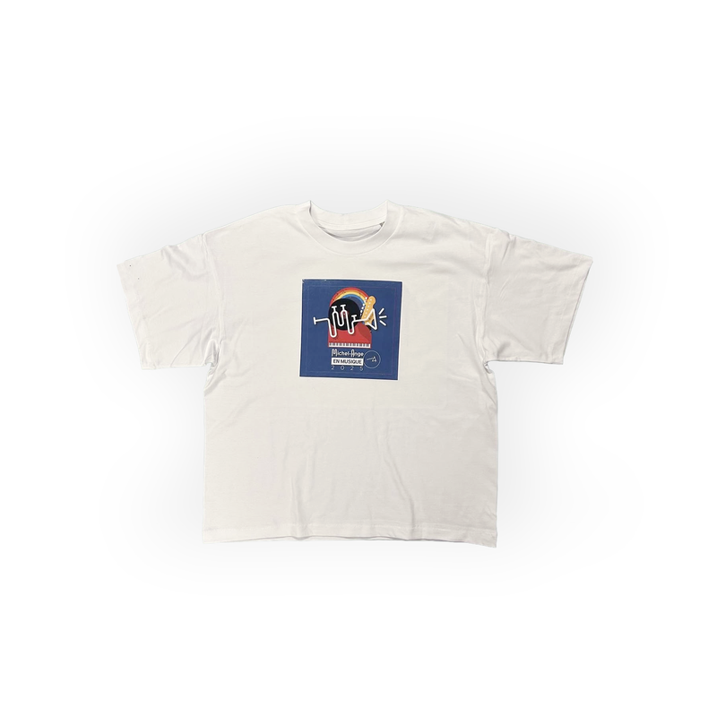 T-shirt Boxy Michel-Ange en musique